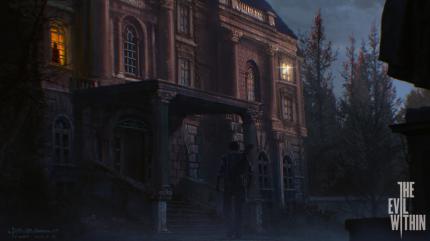 Typisch Mikami: Teile von The Evil Within finden in verwinkelten, dunklen Herrenhäusern statt.