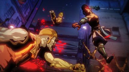 Eine Spezialattacke von Yaiba ist Bloodlust.