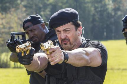 Was darf in einer Panem-Parodie nicht fehlen? Sylvester Stallone.