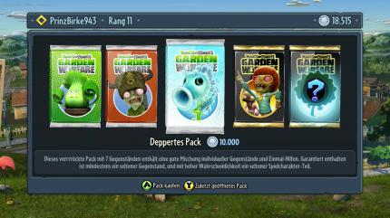 Items und Freischaltungen bekommt man in einem Sammelkartenspiel - gegen Ingame-Geld, nicht bare Münze!