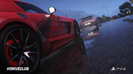 Auf der E3 2014 präsentierten Entwickler der Evolution Studios eine frühe Version des Wettersystems von Driveclub für PS4.