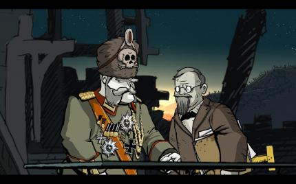 Der deutscher Kommandant ist ein Sidekick-Bösewicht. Der eigentliche Feind ist der Krieg selbst.
