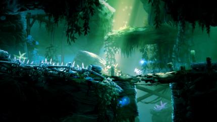 Der handgezeichnete Stil macht Laune: Ori and the Blind Forest.