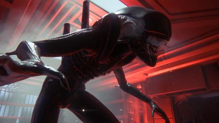 Das Alien ist ein unbesiegbarer Gegner - wegrennen und verstecken ist angesagt.