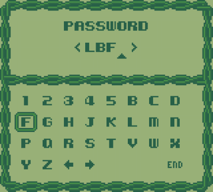 Garfield Labyrinth: Liste der Paßwörter - Lesertipp
