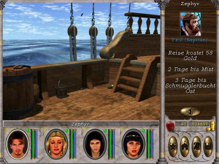 Spieletipps zu Might and Magic VI: The Mandate of Heaven: So könnt ihr herumreisen.
