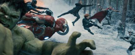 Action satt: Das Finale wird Marvel-Fans gefallen.