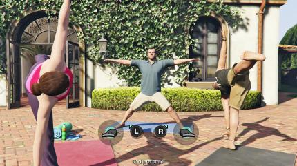 Yoga? Ich hasse Yoga! Aber in GTA mach ich's.