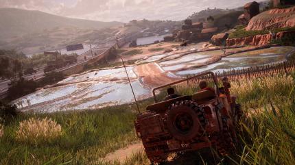 Gaukelt Freiheit vor: In Uncharted 4 kann man Auto fahren.