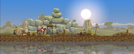 Kingdom ist ein Aufbauspiel aus ungewohnter Perspektive.