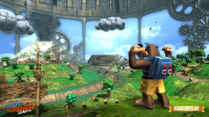 Screenshot aus Banjo & Kazooie: Nuts & Bolts.
