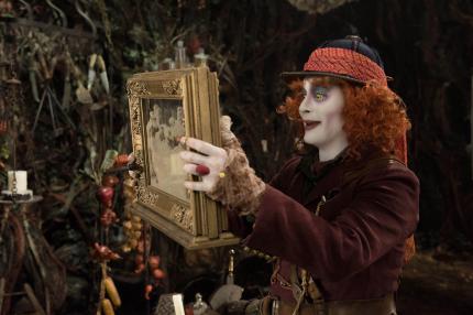 Jonny Depp als verrückter Hutmacher
