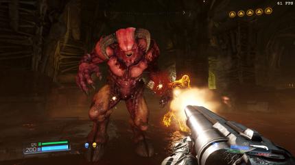 Doom: Screenshot aus der PC-Version.