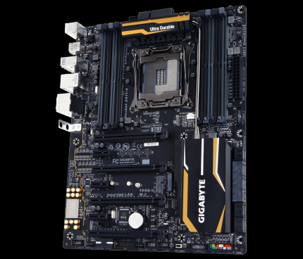 Eines der günstigsten Sockel 2011-3-Mainboards: Gigabyte GA-X99-SLI, Preis ab 200 Euro