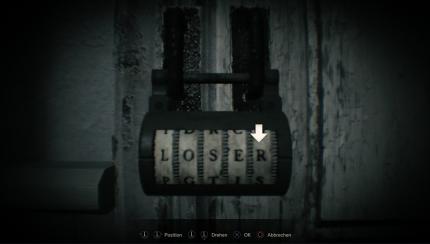 Den Code 'Loser' lernt ihr im VHS-Video. Nutzt ihn später auch mit Ethan!