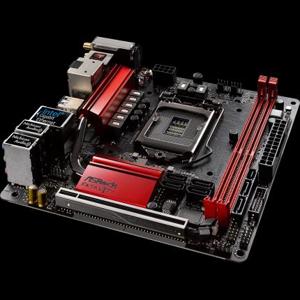 Edles Übertaktermainboard für kleine ITX-Gehäuse: ASRock Fatal1ty Z270 Gaming-ITX/ac, ab 200 Euro