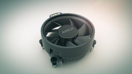 Im PC kühlt ein AMD Wraith Stealth-Kühler den Prozessor