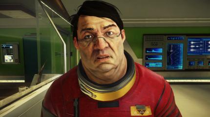 Im Dialog mit anderen Charakteren könnt ihr euch in Prey einfach umdrehen und was anderes anstellen.