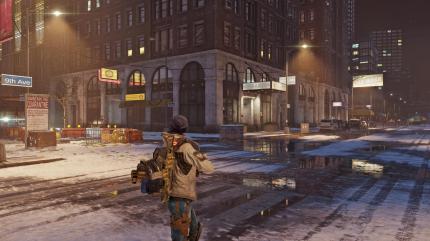 The Division zeigt insbesondere nachts einige sehr schicke Reflexionen und nur wenige Artefakte.