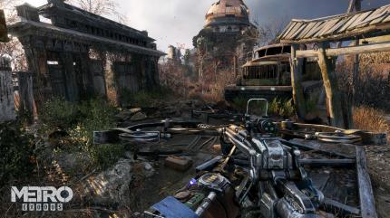 Erkundet in Metro: Exodus das postapokalyptische Russland und entgeht fiesen Bären dabei.
