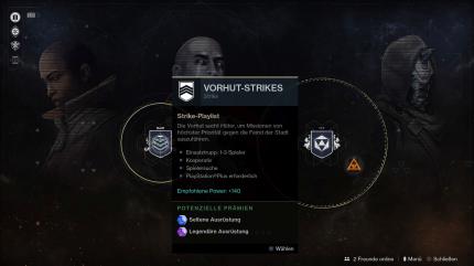 Der Director in Destiny 2 gewährt euch Zutritt zu den Strikes.