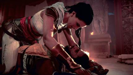 Aya und ihr Mann Bayek sind die zwei Protagonisten von Assassin's Creed Origins, meistens spielt ihr Bayek.