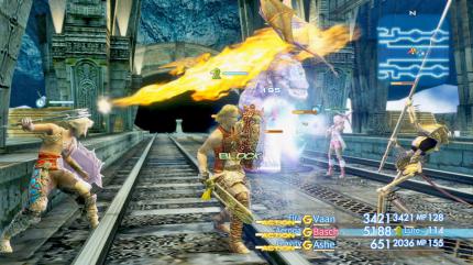 Die Echtzeit-Kämpfe in Final Fantasy XII sind eine willkommene Abwechslung.<br>
 