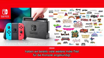 Nicht nur sind Indie-Spiele auf der Switch in großer Zahl vertreten, sie werden von Nintendo auch eigens und aufwendig beworben. Erinnert ihr euch beispielsweise an die spezielle Nintendo-Direct-Ausgabe unter dem Namen „Nindies Showcase“? In einem fast 20 Minuten langen Video stellte Nintendo in typischer Direct-Aufmachung zahlreiche Indie-Titel vor. Damit liefert Big N einen wichtigen Beitrag in Form von kostenloser Werbung mit großer Reichweite, um Indie-Titel bekannter zu machen.