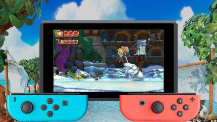Den Koop-Modus für zwei Spieler gab’s schon auf der Wii U, mit der Switch ist dieser dank Joy Cons aber noch zugänglicher.