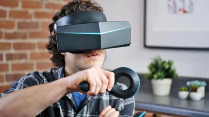 Die Pimax 8K VR überzeugt mit 4K-Auflösung für jedes Auge und einem Sichtfeld von beeindruckenden 200 Grad.