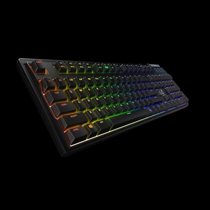 Wie bei der Asus Cerberus Mech, könnt ihr inzwischen bei vielen Tastaren jeder Taste eine eigene LED-Farbe zuweisen.