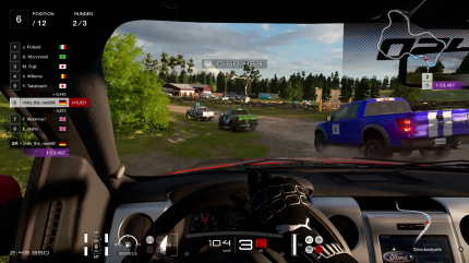 Auch neue Fahrzeuge kamen per Update in das Spiel. So zum Beispiel diese Trucks von Ford, die sogar eigene Turniere in der Karriere bekommen haben.