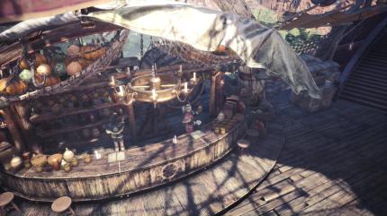 Auch in der Versammlungsstätte macht ihr Quests bekannt und nutzt die Arena.