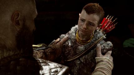 Atreus ist noch ein Kind, das muss auch Kratos lernen.