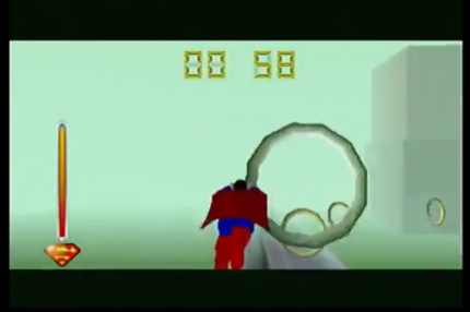 Einer DER Klassiker unter den miserablen Lizenzspielen ist Superman für das Nintendo 64. Wer mit dem Mann aus Stahl lahme Flugeinlagen durch Ringe im Nebel verbindet, wird hier glücklich.