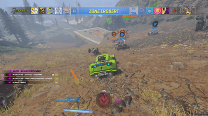 In der Kampagne kann man kurzzeitig Spaß haben, der Fokus von Onrush liegt aber definitiv auf dem Mehrspieler-Erlebnis.