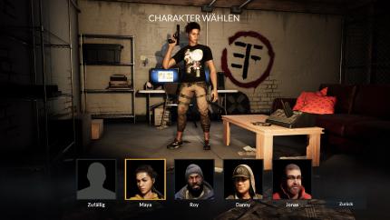 Earthfall lässt euch die Wahl zwischen vier verschiedenen Charakteren - die sich aber nur optisch voneinander unterscheiden.