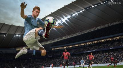 Kevin De Bruyne von Manchester City: Einer der besten Spieler in FIFA 19.