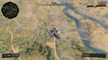 Per Wingsuit stürzen wir uns in der Call of Duty: Black Ops 4 Blackout-Beta auf ins Gefecht
