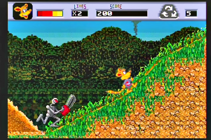 Ein scheußlicher Anblick: Das Mega Drive hatte grafisch mehr zu bieten als uns Awesome Possum weismachen will.
