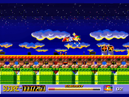 Denkt euch die Ente einfach mal kurz weg und einen blauen Igel hin. Bäm, schon habt ihr Sonic the Hedgehog.