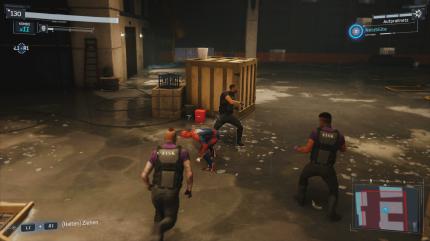 Das von den Arkham-Spielen inspirierte Kampfysytem funktioniert wunderbar flüssig und erlaubt befriedigende, Combo-lastige Auseinandersetzungen.
