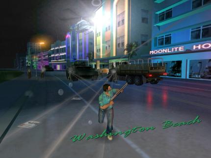 In puncto Atmosphäre vielleicht bis heute der beste Serienteil: Grand Theft Auto: Vice City (2002).