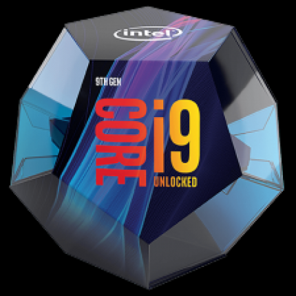 Kein Cyber Fussball sondern die Verpackung eines Core i9-9900K