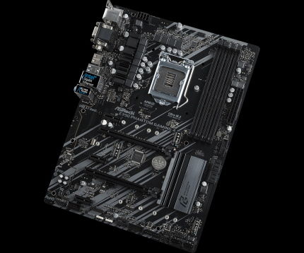 Mainboard mit dem neuem Z390 Chipsatz: ASRock Z390 Phantom Gaming 4