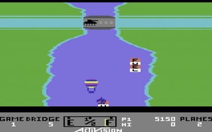 Einer der frühesten Activision-Titel: River Raid (1982).&nbsp;