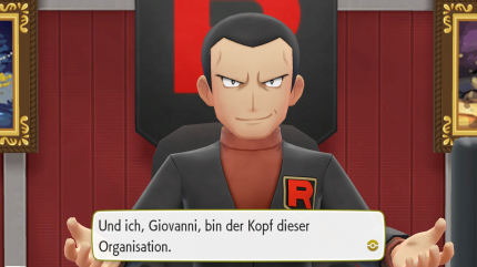 Rocket-Boss Giovanni stellt sich uns vor.
