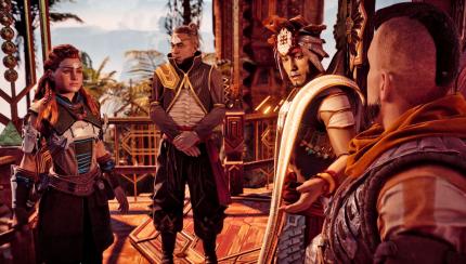 Die erfolgreichste neue Videospielmarke des Jahres 2017: das Action-Rollenspiel Horizon: Zero Dawn der niederländischen Guerilla Games, die seit 2005 zu Sony gehören.