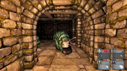 Im Retro-Rollenspiel Legend of Grimrock werdet ihr von einer Schnecke zur Schnecke gemacht.&nbsp;