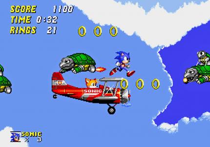 In Sonic the Hedgehog 2 (1992) bekam Sonic einen Sidekick und einen Zwei-Spieler-Modus.&nbsp;